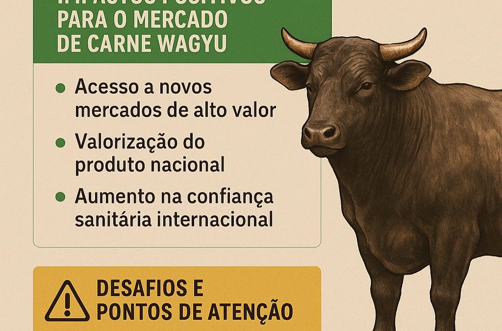 Como o Status de país livre de aftosa pode impactar o mercado do Wagyu Brasileiro